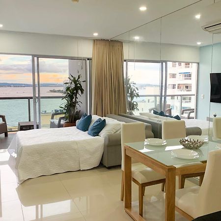 Апартаменты Oceanview Escape Pool, Jacuzzi & Gym In Bocagrande Картахена Экстерьер фото